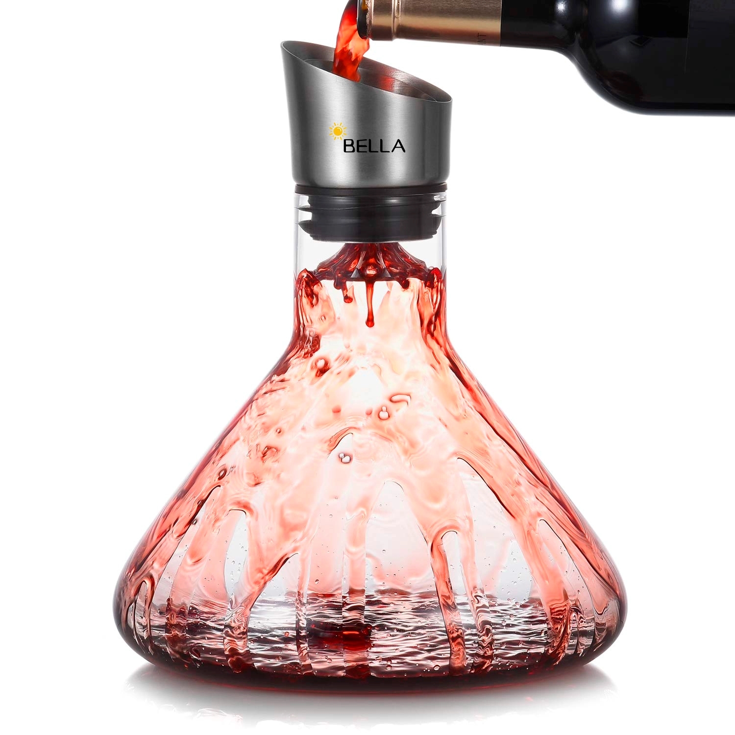 Wine Decanter Built-In Aerator Pourer 1
