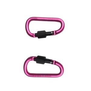 Reliable Aluminum Carabiner With Screw Lock For Secure Attachment 17