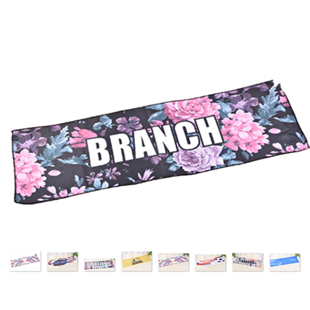 Dye Sublimation Sport Towel Cooling Towel with Coolcore Tech 6