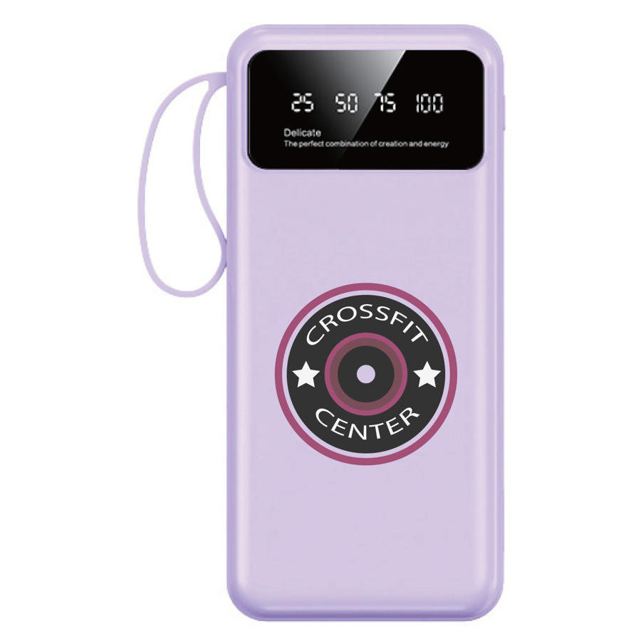 Compact LED Power Bank with Flashlight 8000mAh 3