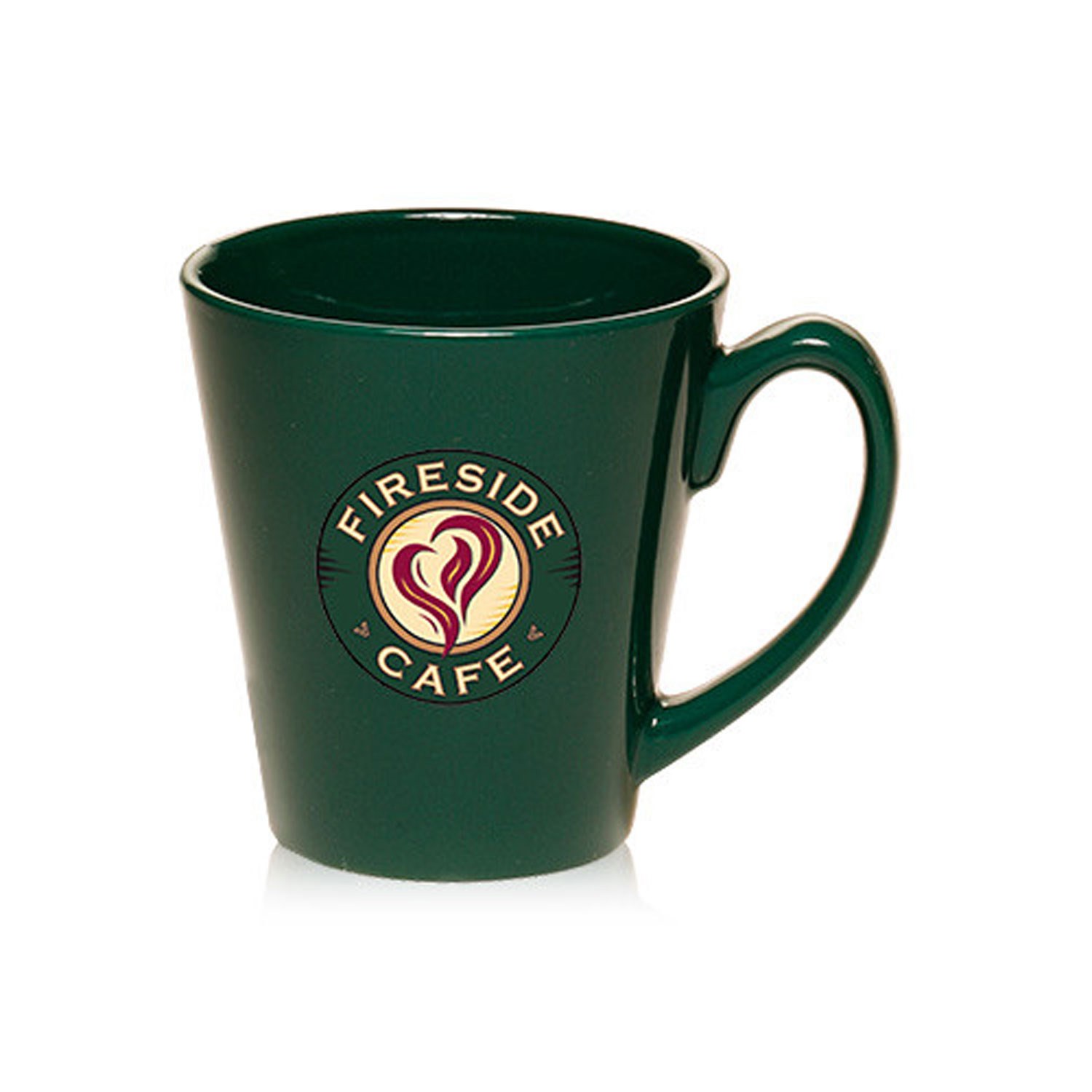 12 oz. Ceramic Coffee Mug, Latte Mugs 4