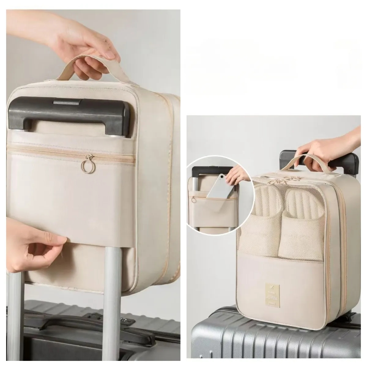 Travel shoe storage bag 6