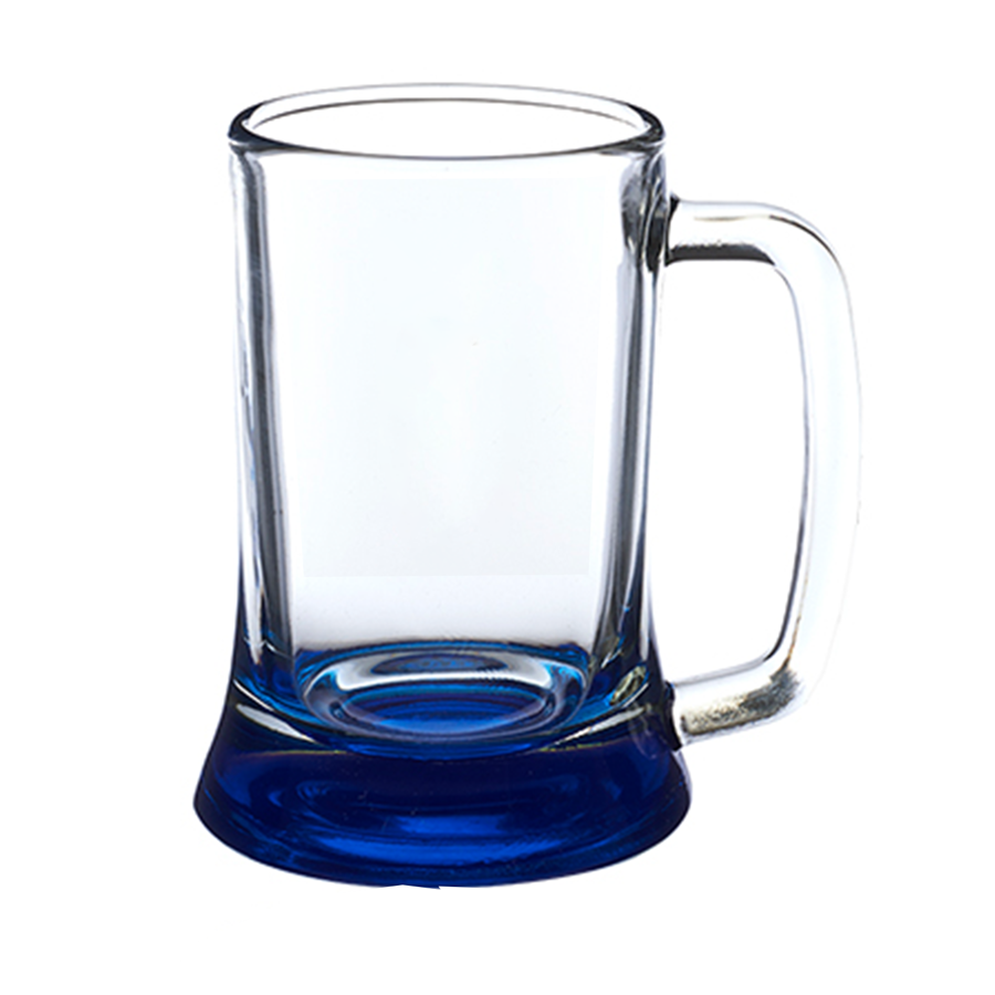 Comfort-Grip Glass Beer Mug - 9.75 oz 3