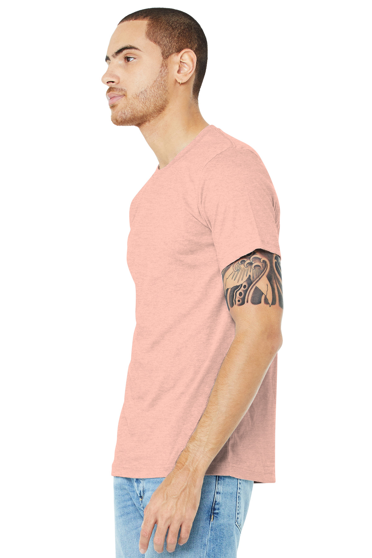 BELLA+CANVAS® Unisex Heather CVC Short Sleeve Tee 24