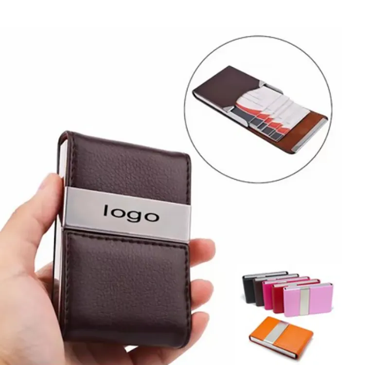 Pu Magnetic card Holder 2