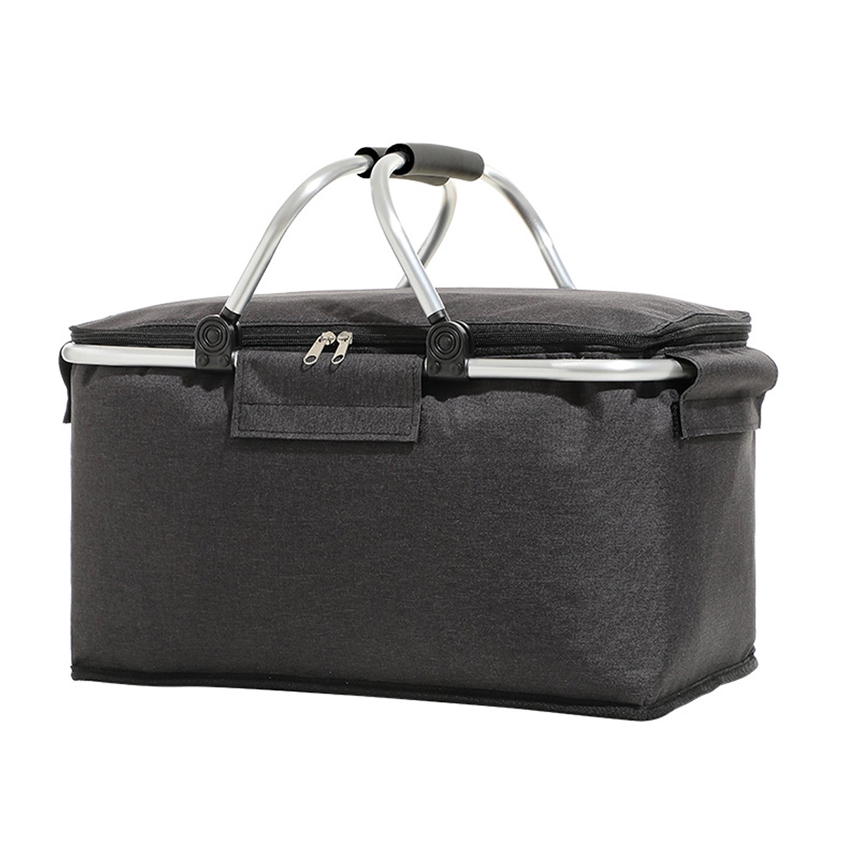 Oxford cloth picnic basket 2