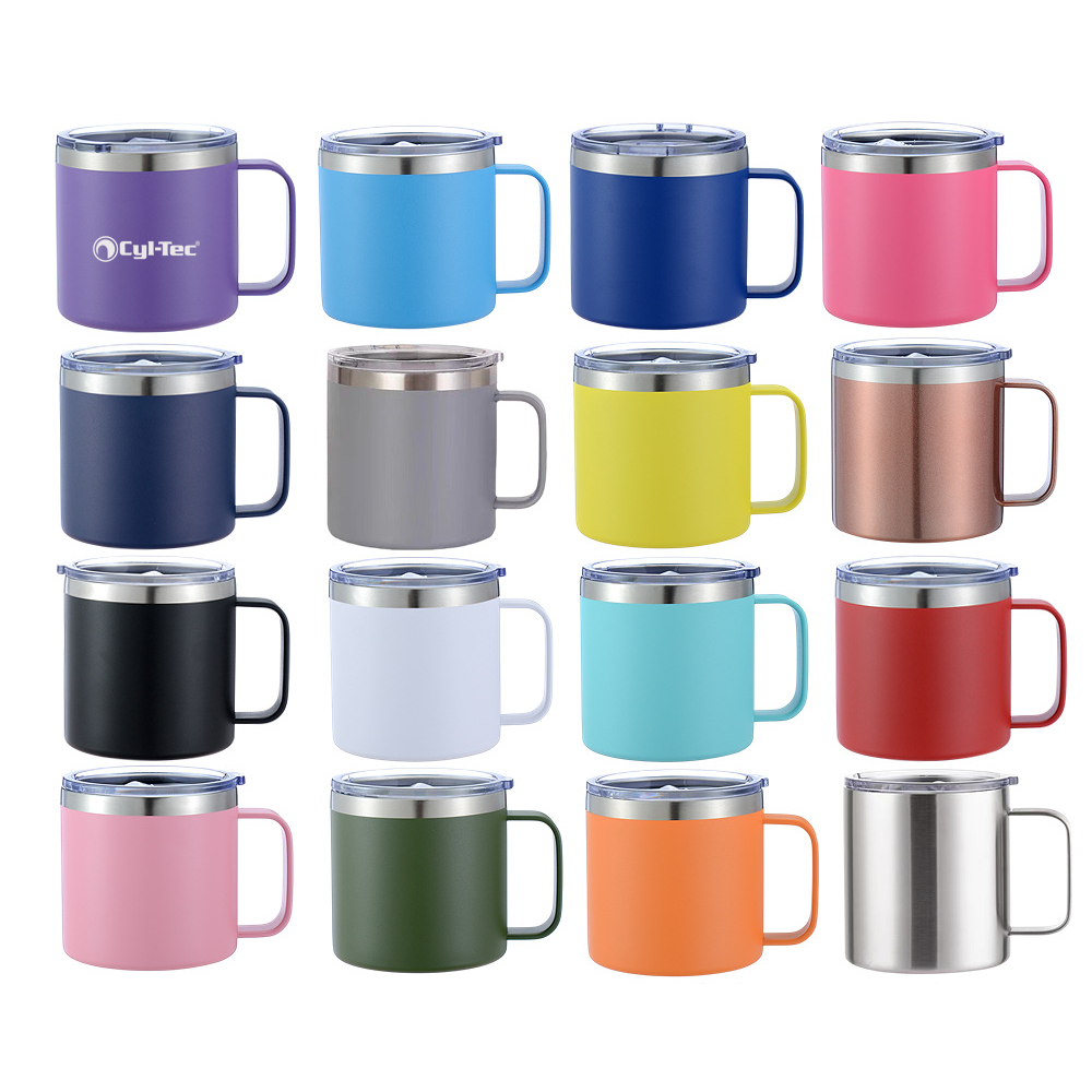 14oz Stainless Steel Travel Coffee Cup 7
