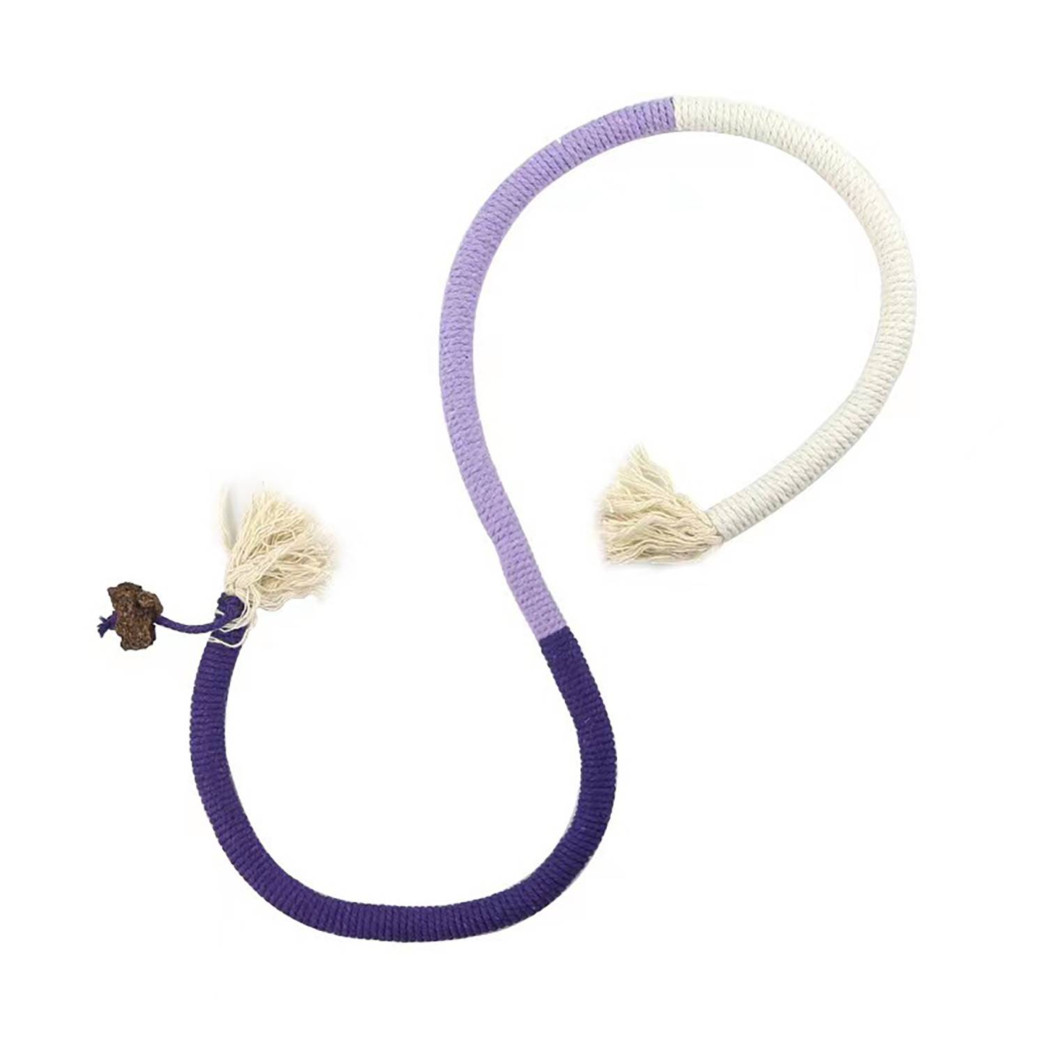 Interactive Fun Teething Rope W/ Natural Catnip 6