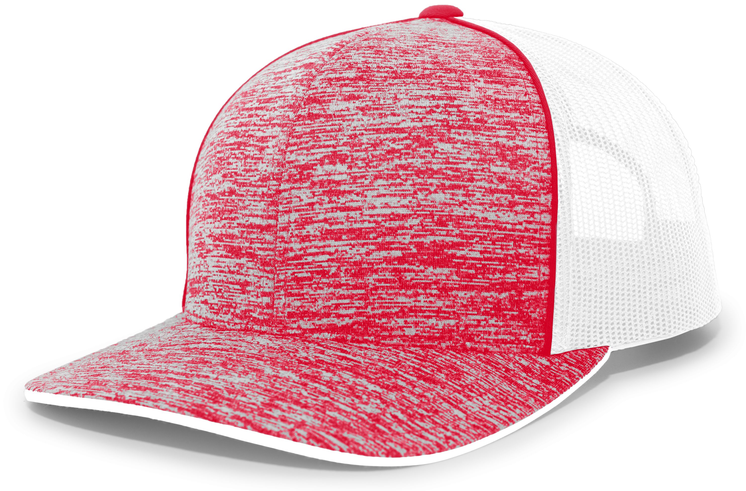 Aggressive Heather Trucker Snapback Cap 4