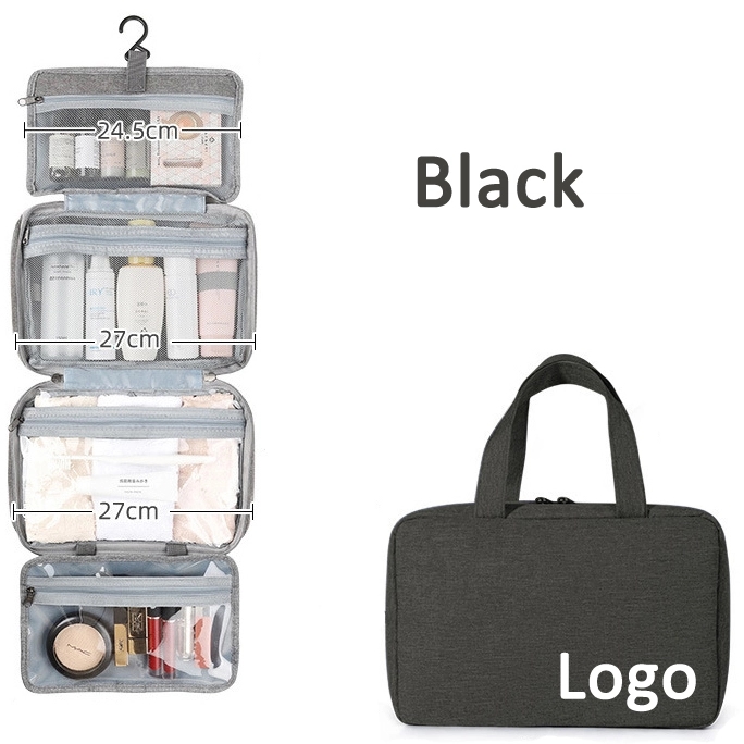 Hanging Travel Toiletry Bag & Makeup Cosmetic Organizer 6