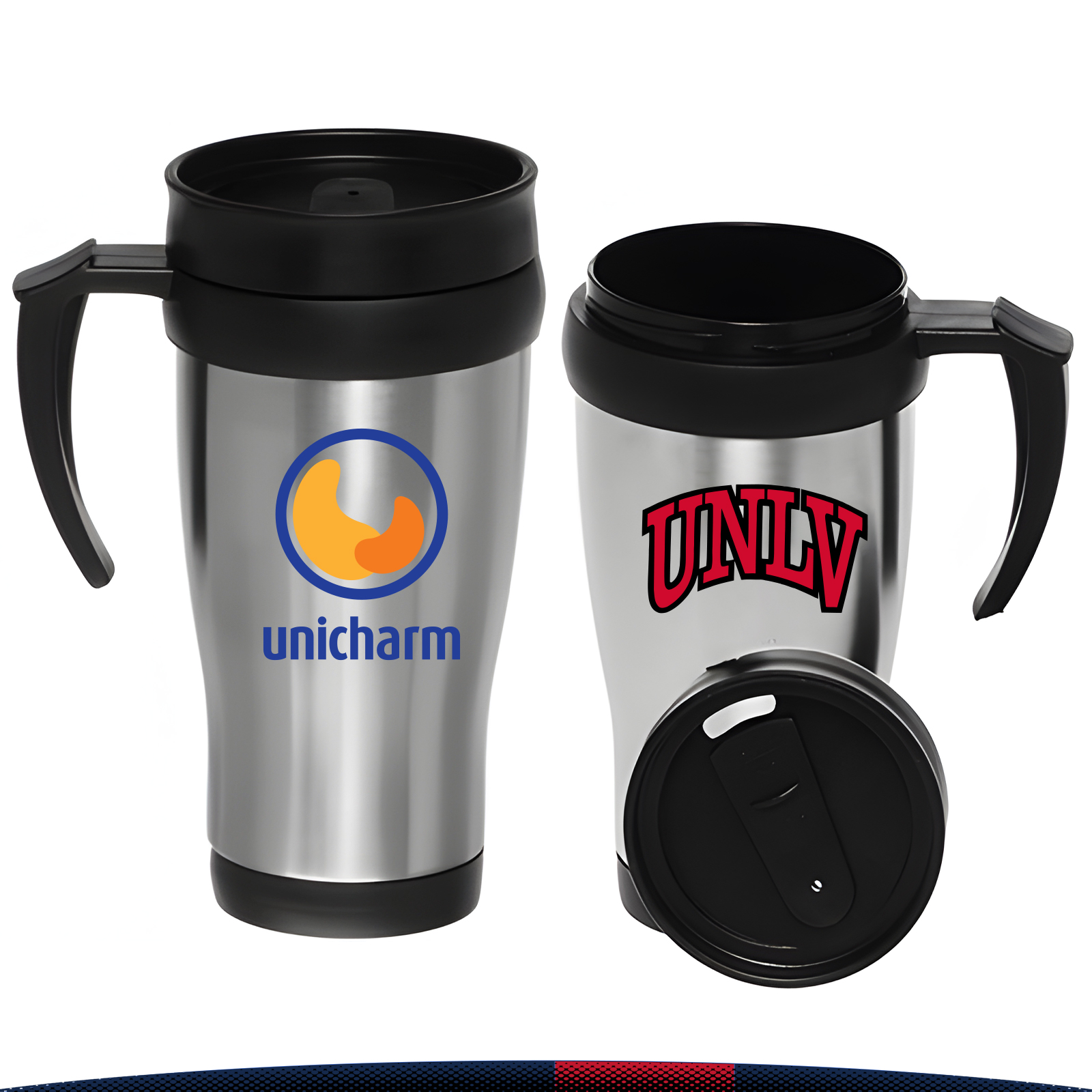 14 oz. Kagna Double Wall Travel Mugs 1
