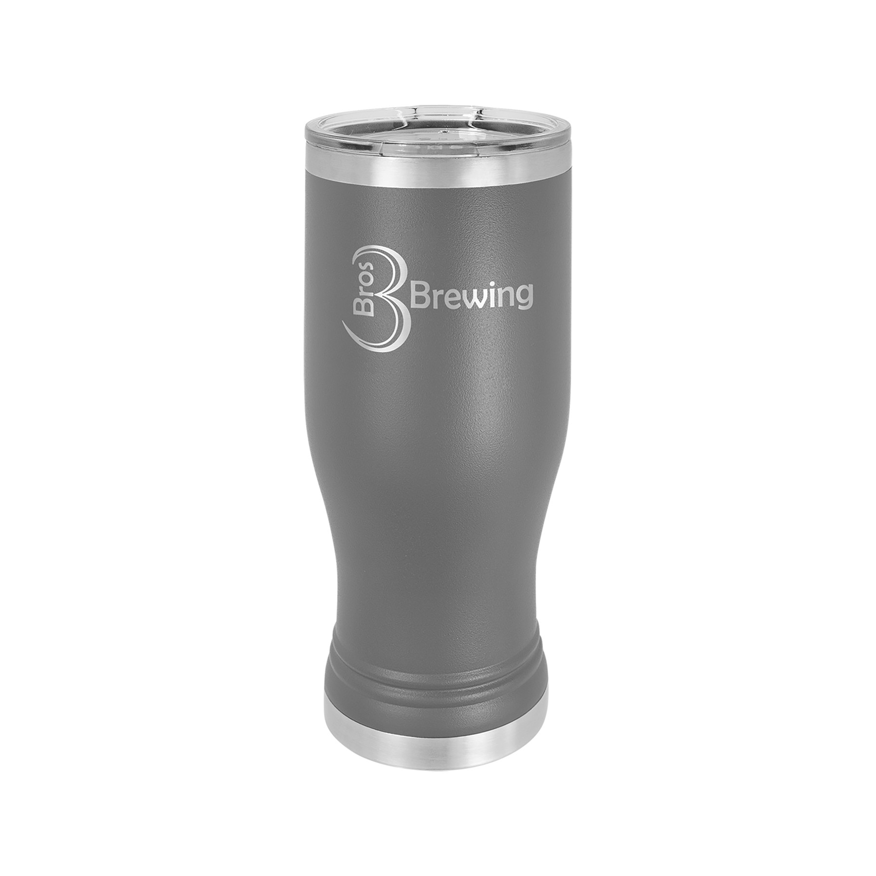 Polar Camel 20oz Stainless Steel Pilsner w/ Clear Lid 25
