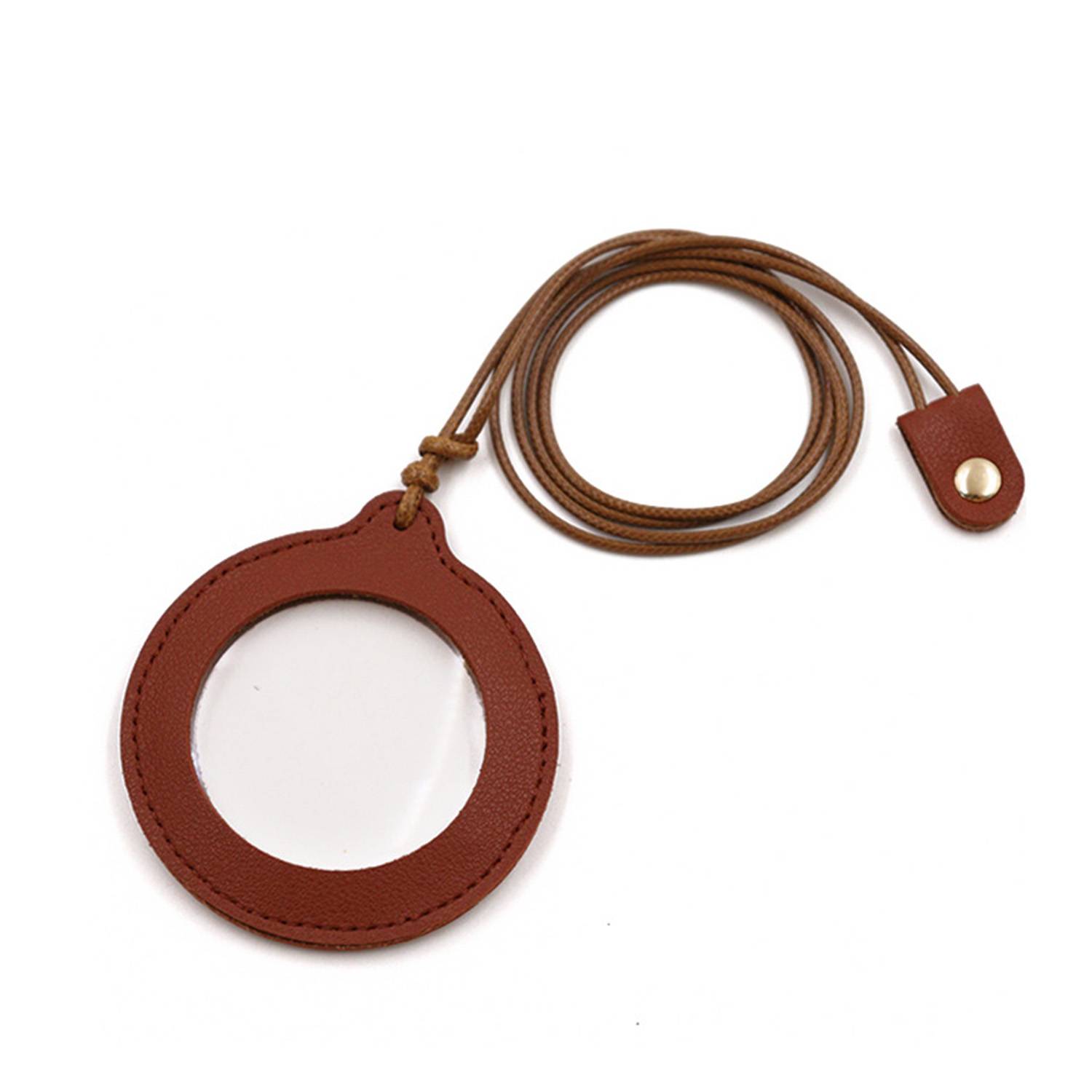 PU Leather Adjustable Neck Hanging Magnifier 2