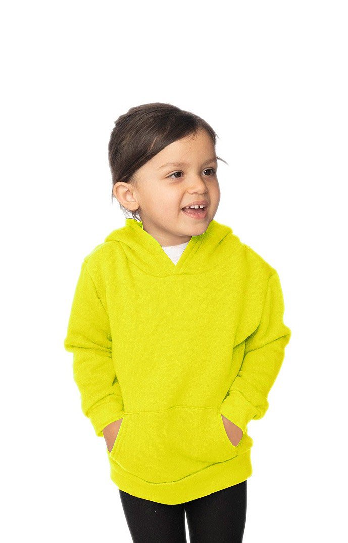 Toddler Fashion Fleece Neon Pullover Hoodie 3
