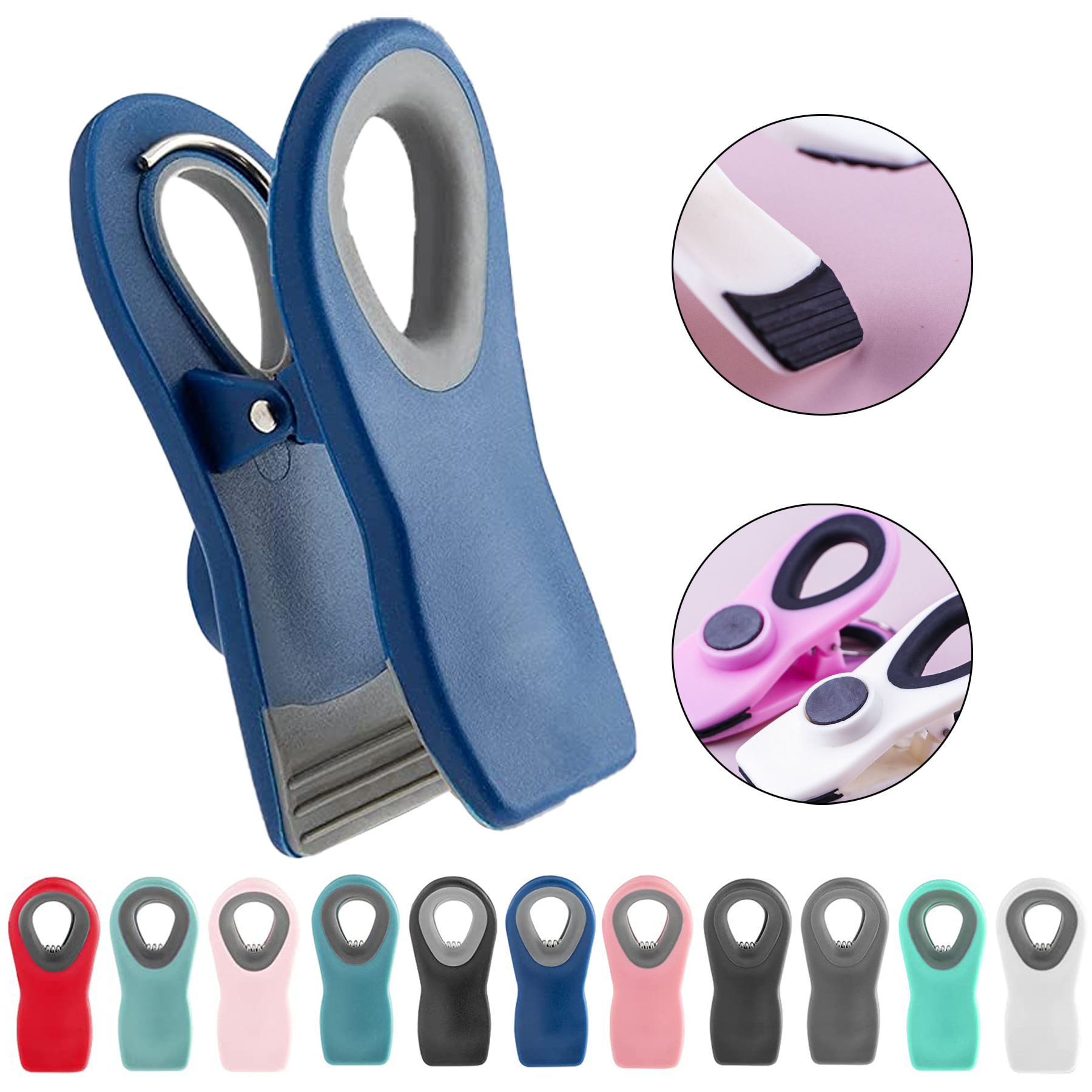 Plastic Sealing Magnetic Fridge Clip 2