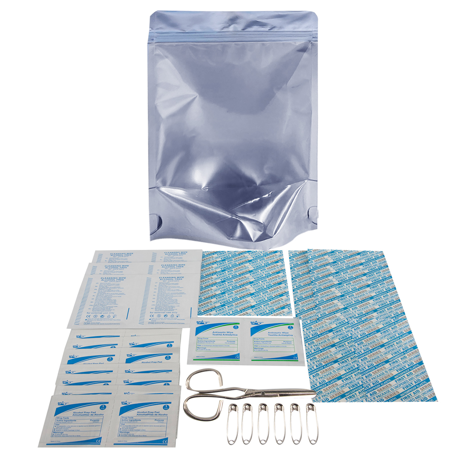 Foil Pouch First Aid Kit (51 Pcs) 1