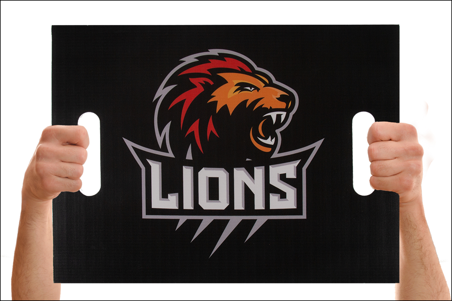 18" x 24" Cheering Sign, Full Color 2