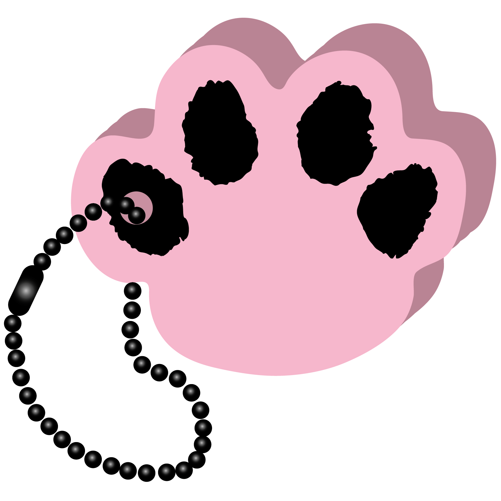 Paw Key Tag 11
