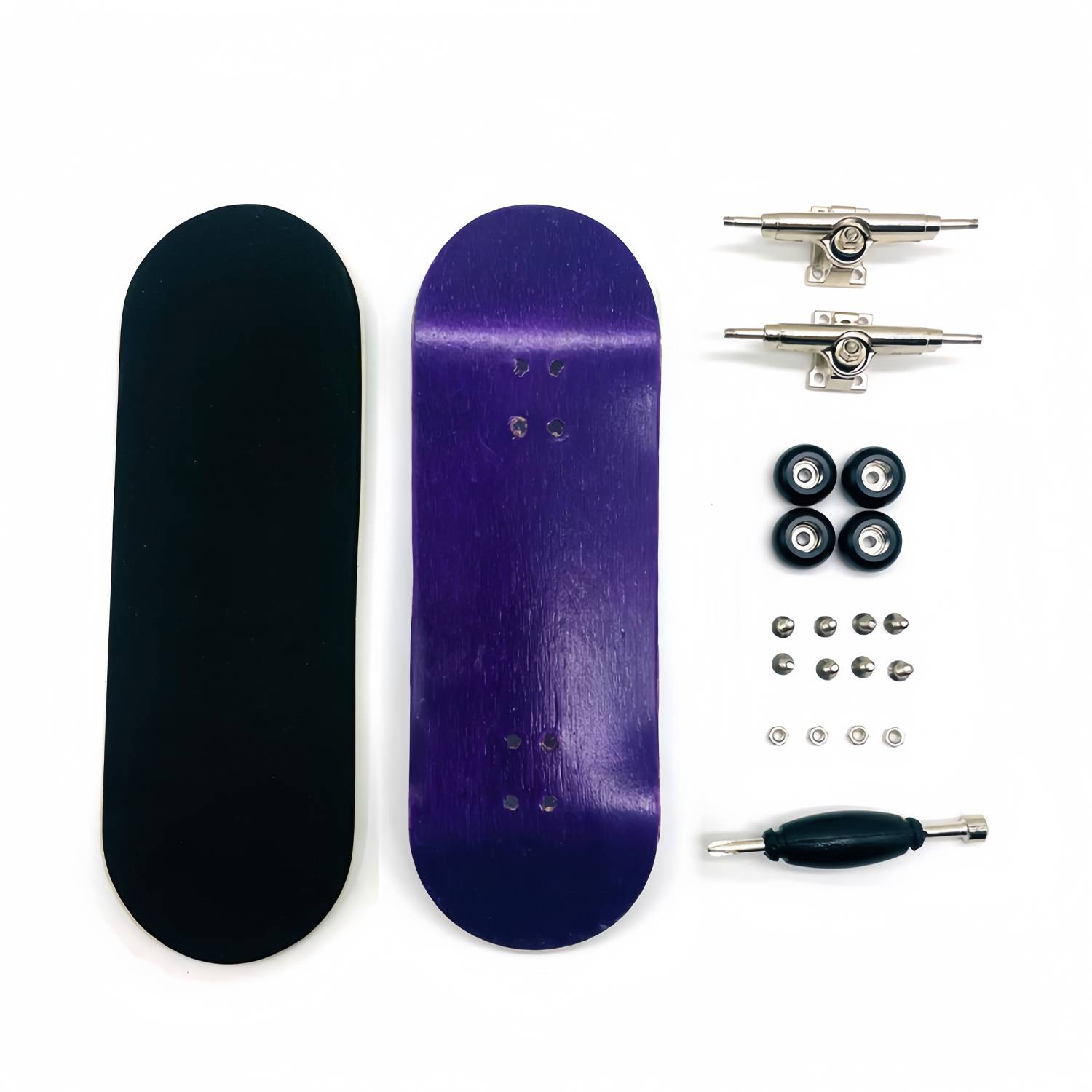 Finger skateboard 1.25in professional maple double warp 7