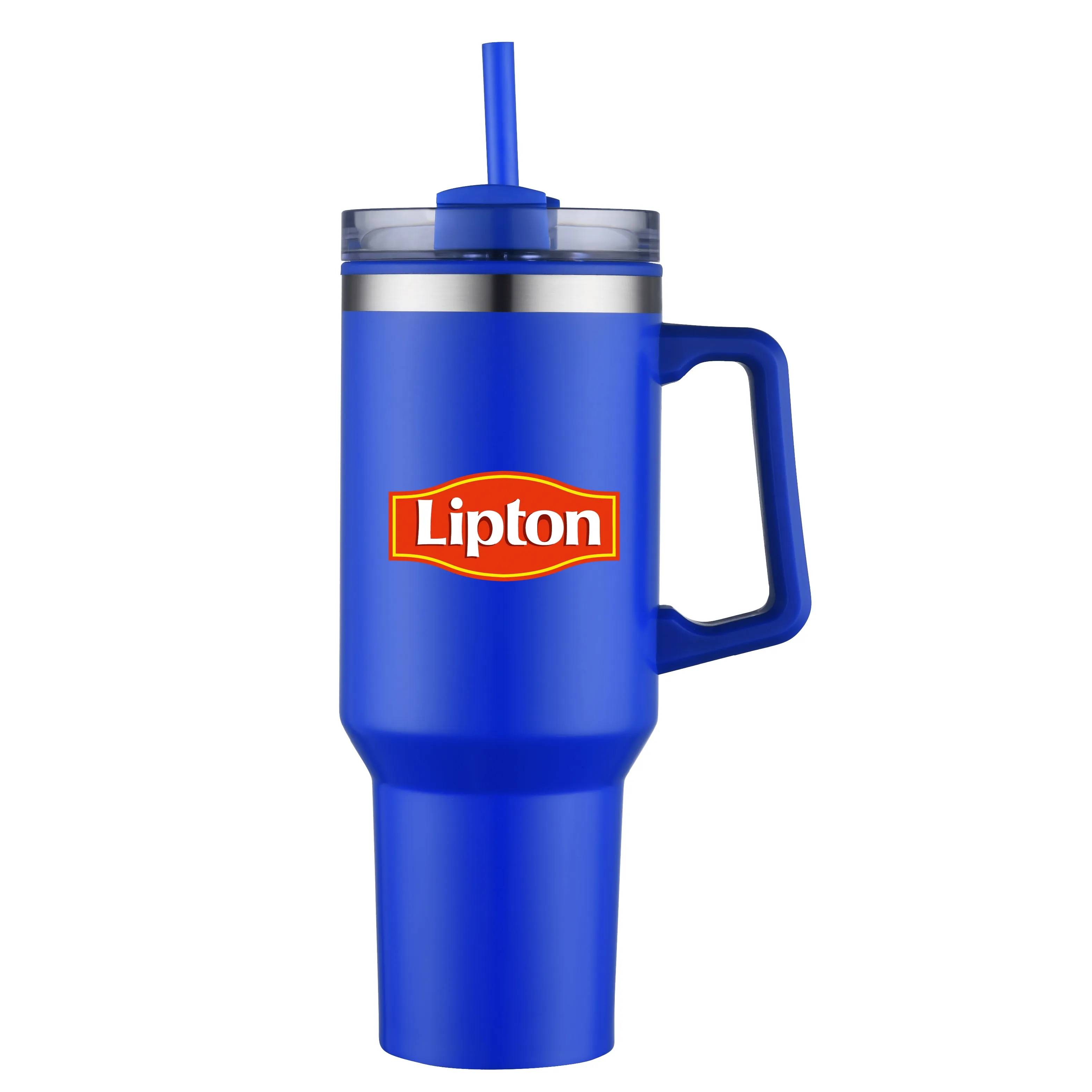 THE HIDRATOR II- 40 oz. S/S TRAVEL MUG WITH HANDLE AND STRAW 5