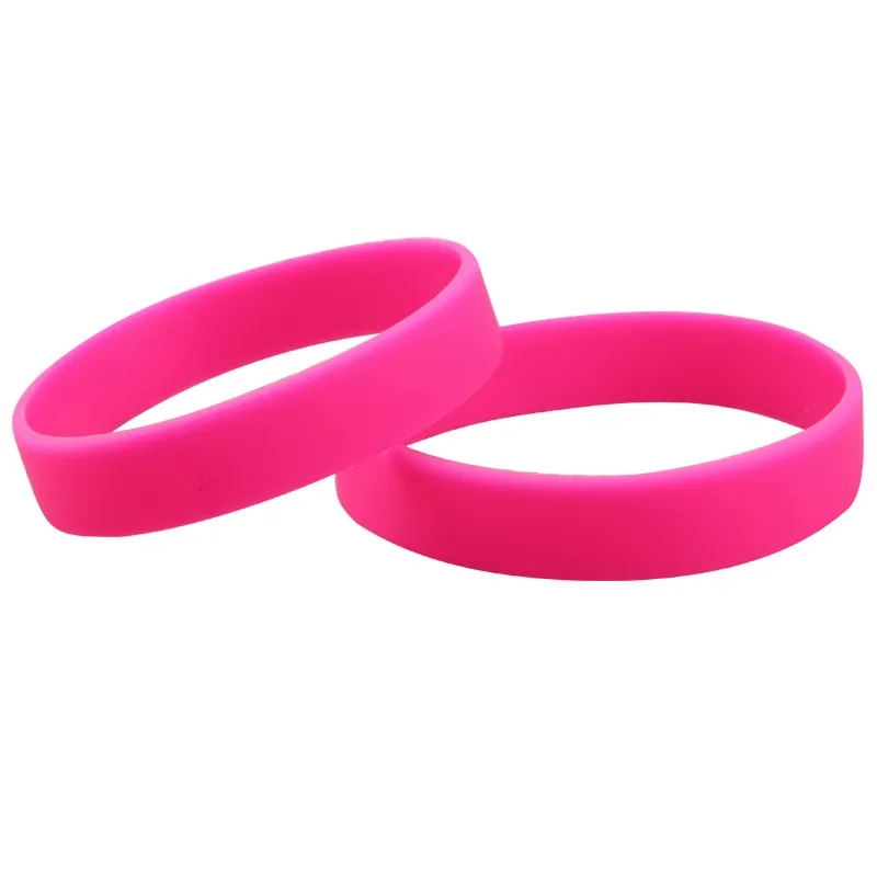 Debossed Custom Silicone Wristbands 4