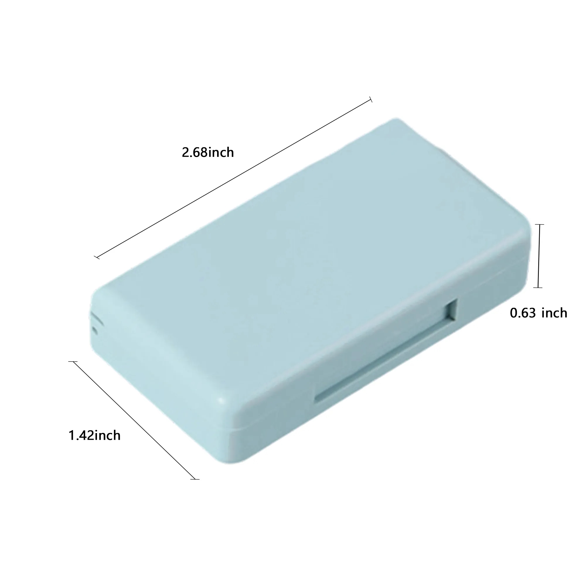 Portable Pill Box with High-Quality Sealing Material 1