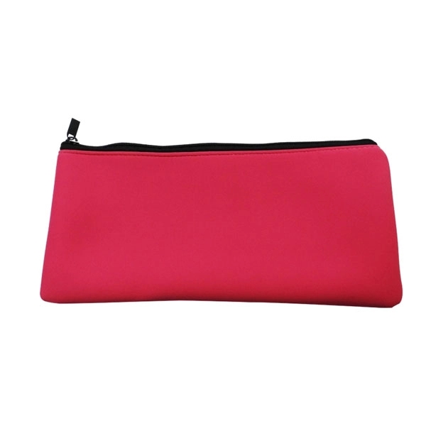 Neoprene Zippered Pencil Pouch 2