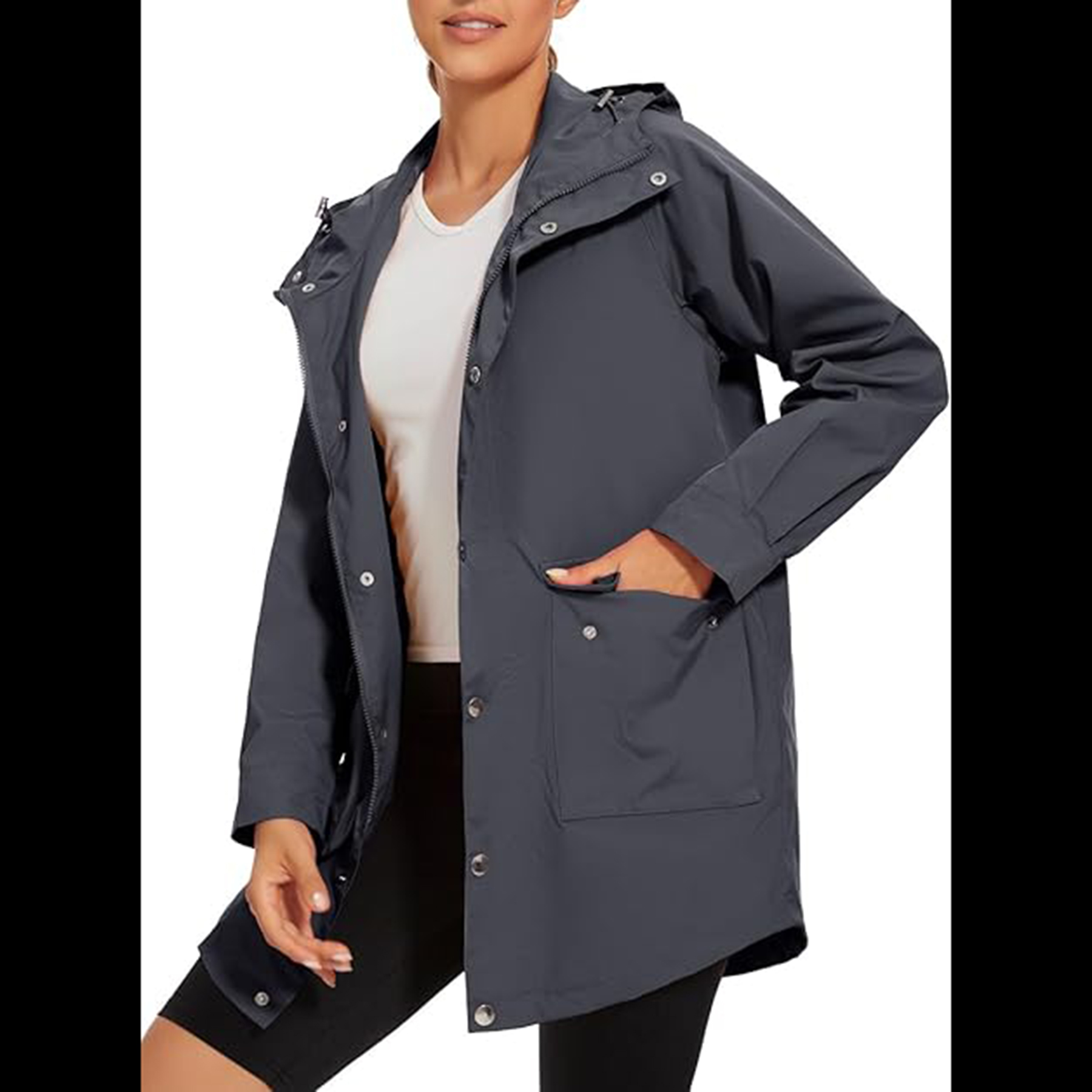 Womens Waterproof Raincoat 27