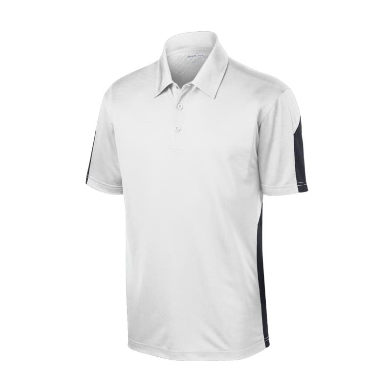 Sport-Tek PosiCharge Active Textured Colorblock Polo. 45