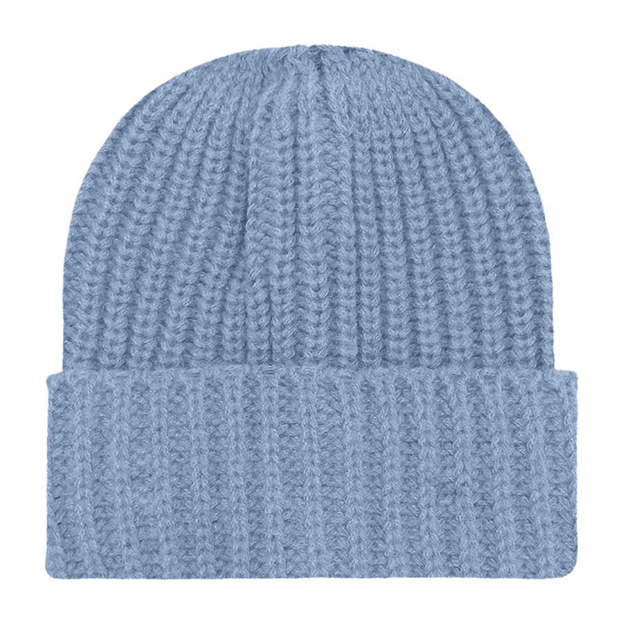 Chunky Ribbed Cuffed Beanie with Custom Logo - 100% Acrylic 24