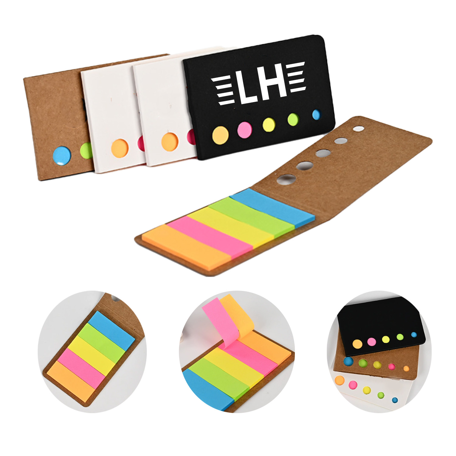 Kraft Paper Cover Sticky Note 4