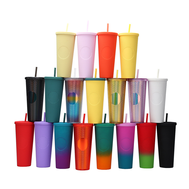 24OZ Plastic Cup Tumbler 2