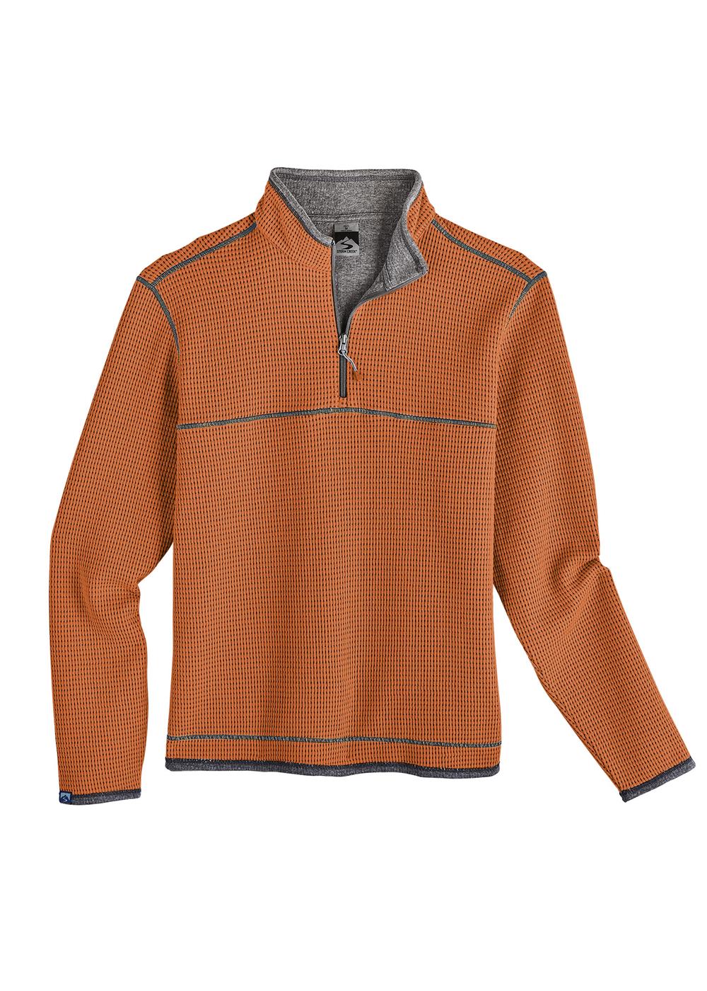 Storm Creek Men's Maverick Waffle Knit Quarter Zip