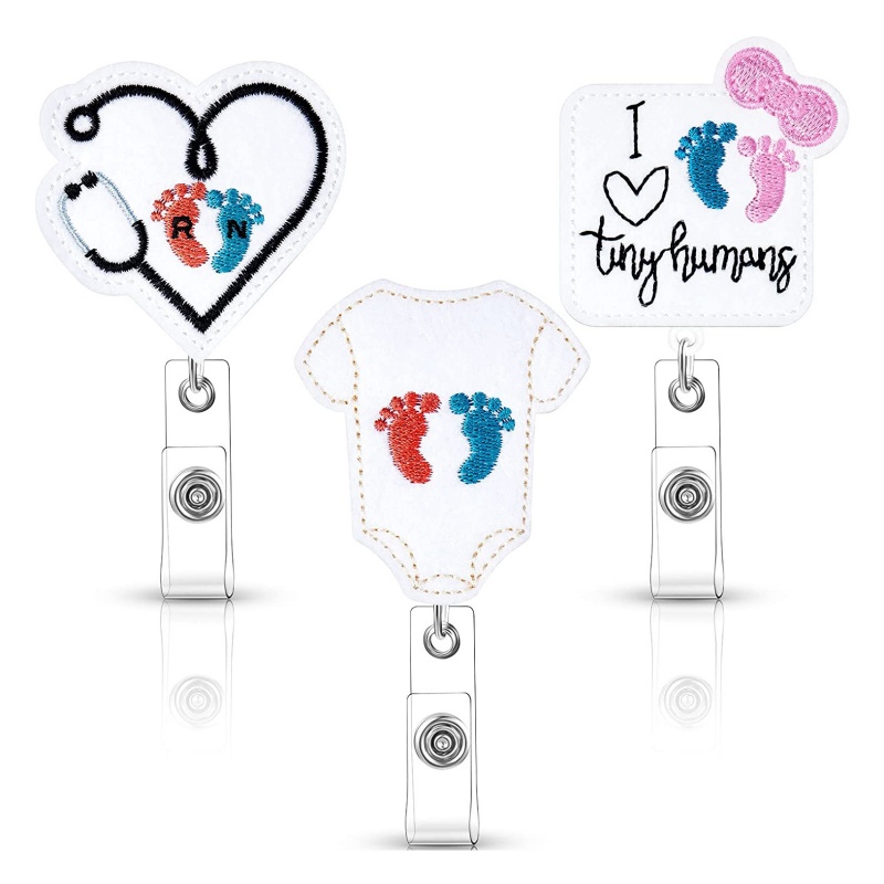 Retractable Nurse Type Badge Reel 3