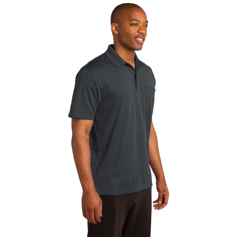 Sport-Tek Micropique Sport-Wick Pocket Polo. 32