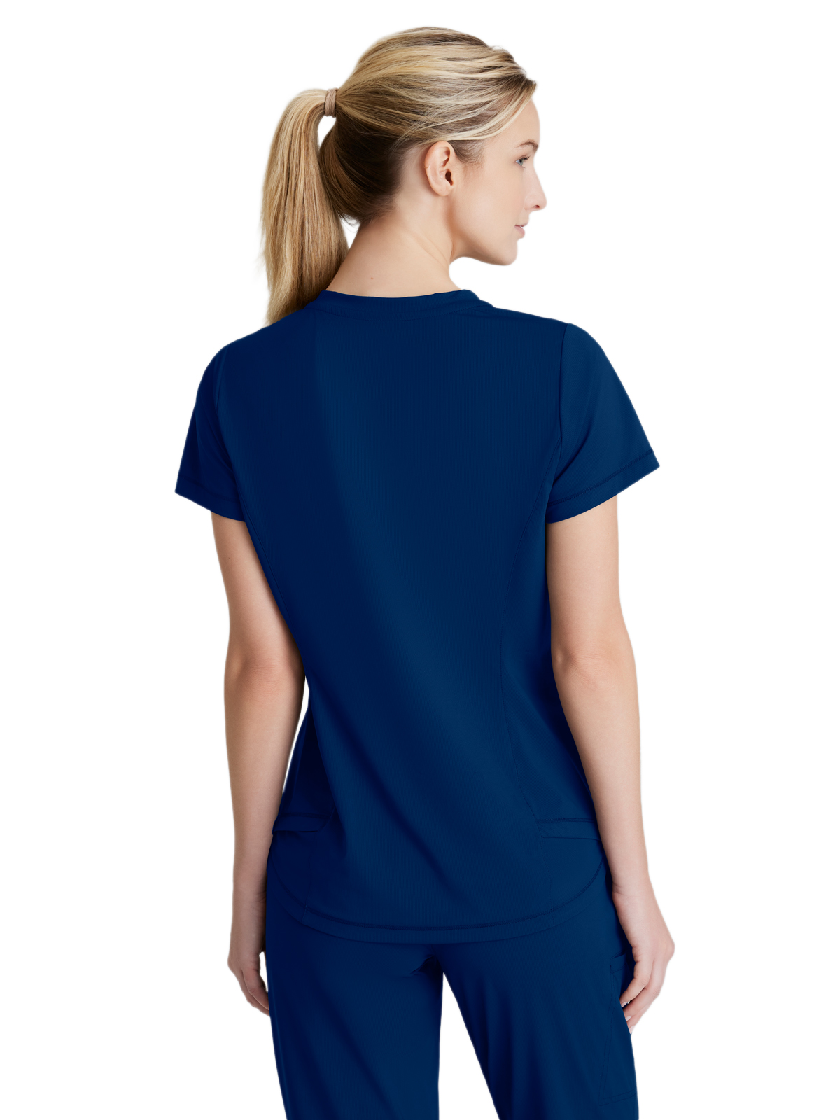 Skechers Slip-Ins - Women's One-Pocket Curved Neck Flow Scrub Top 8