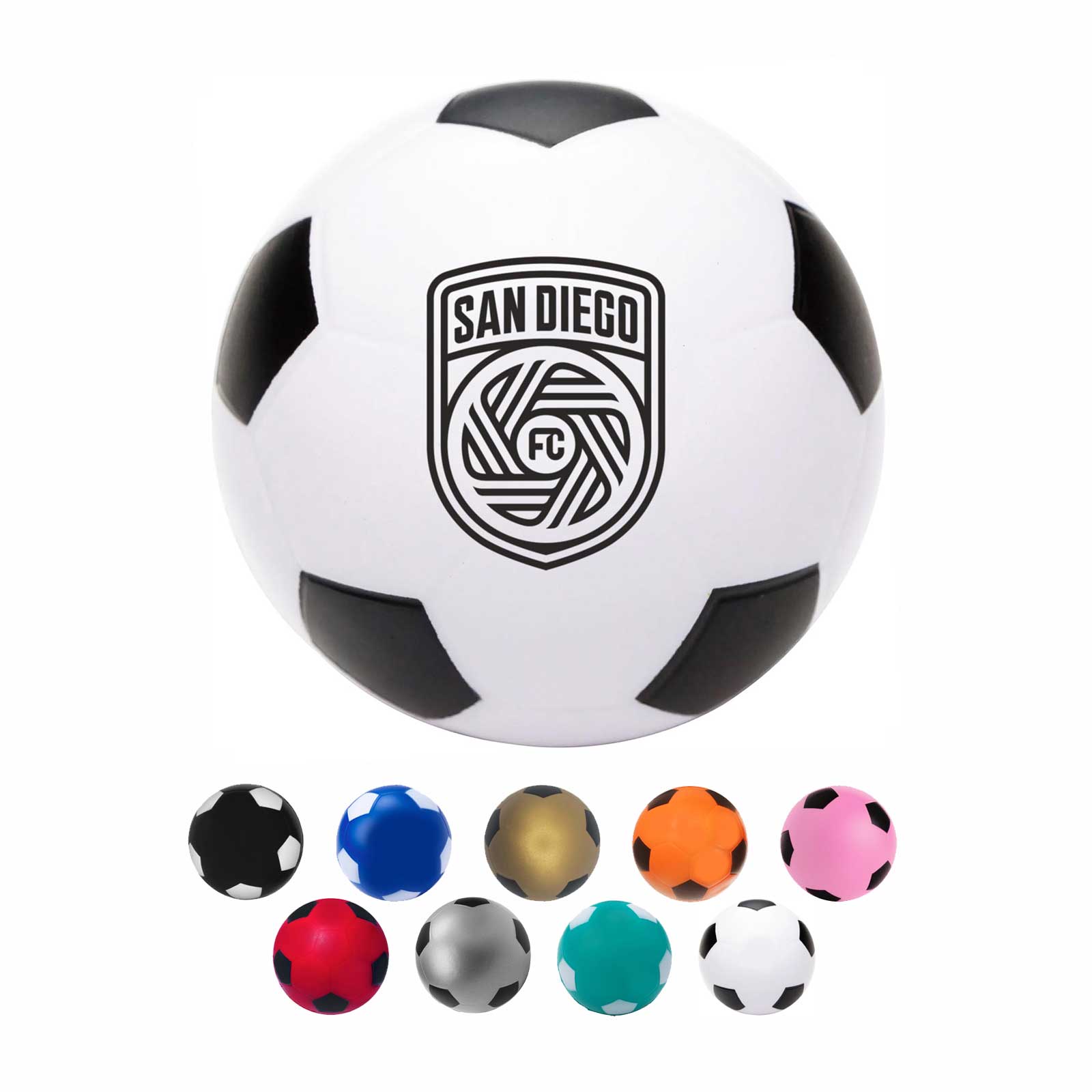 2 1/2" Soccer Ball Stress Reliever 3