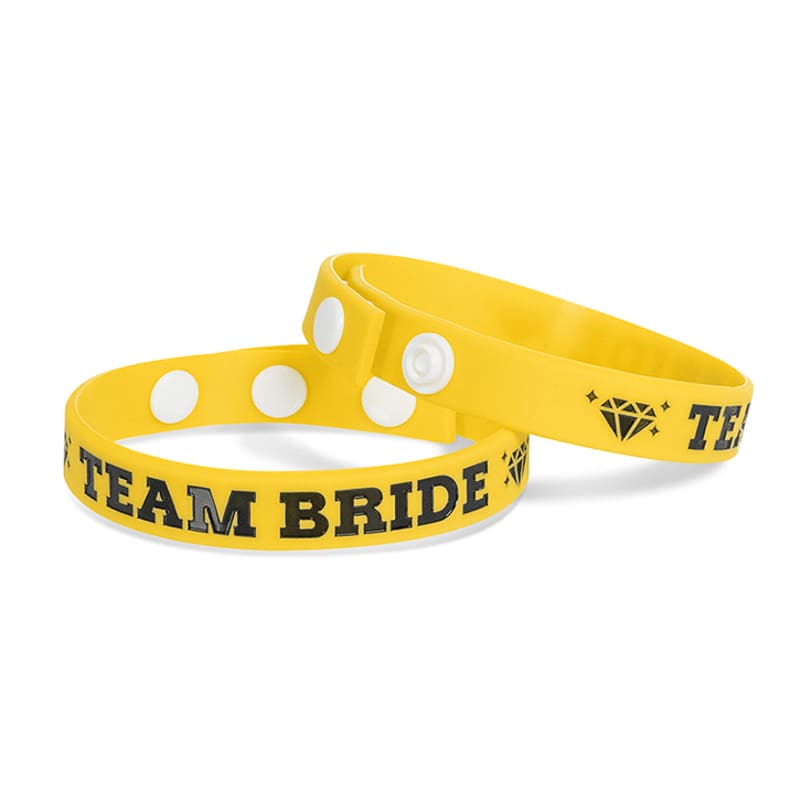Ink Injected Silicone Adjustable  Wristbands 91