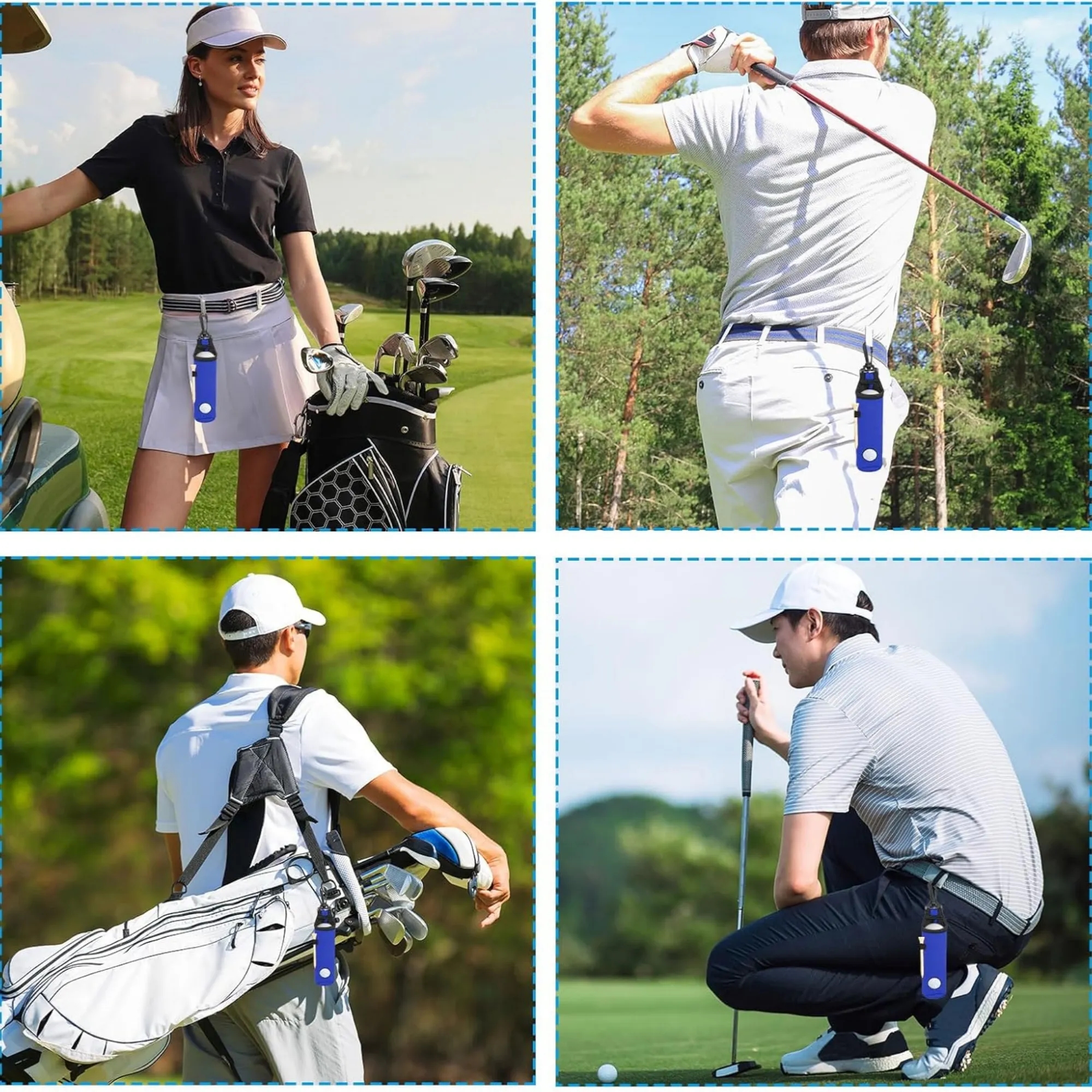 Premium Neoprene Golf Ball Pouch 11