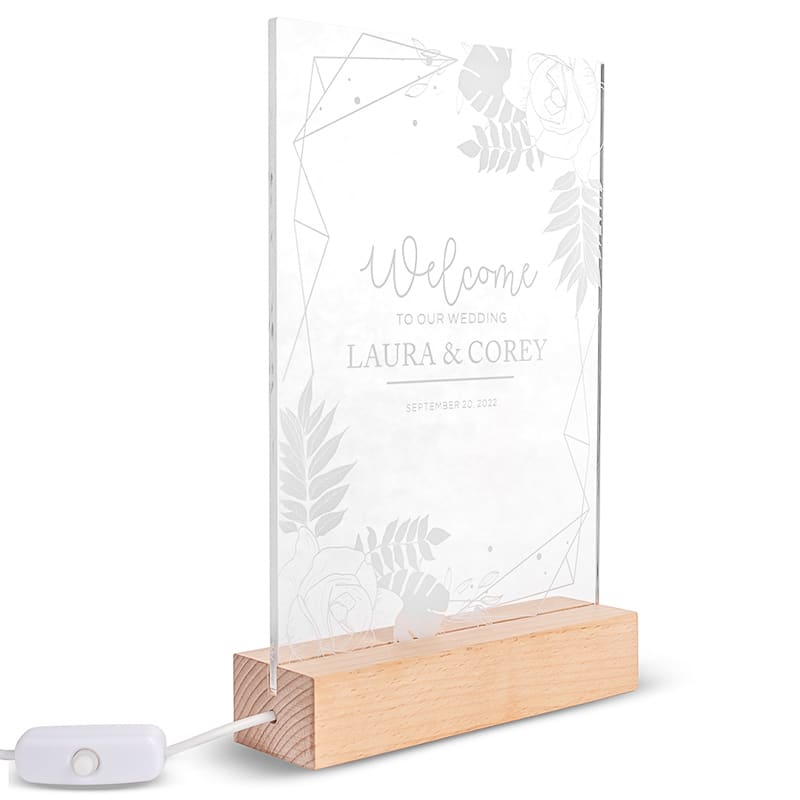 Custom LED Acrylic Light Stands 26