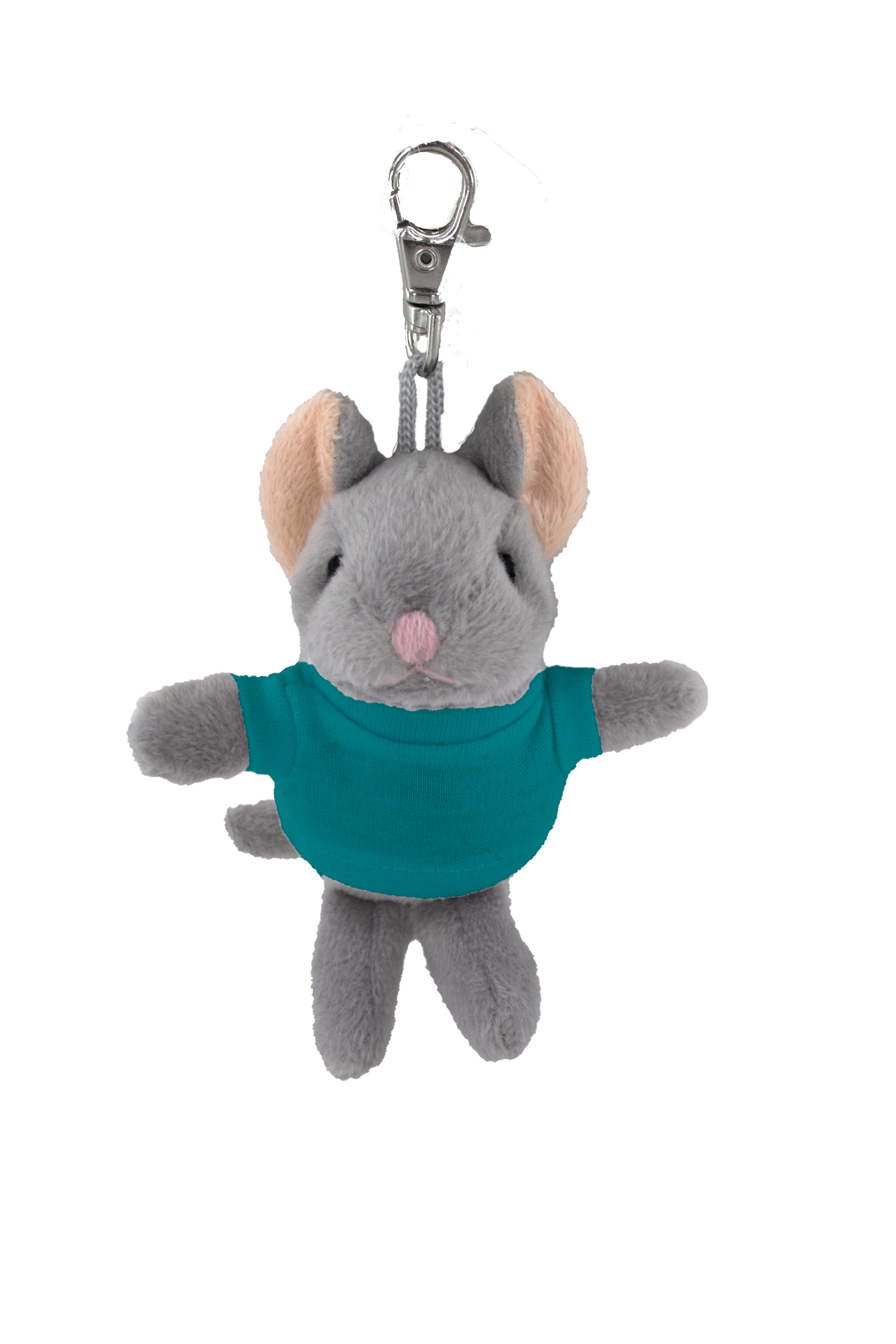 soft plush Mouse keychain with Tee 5