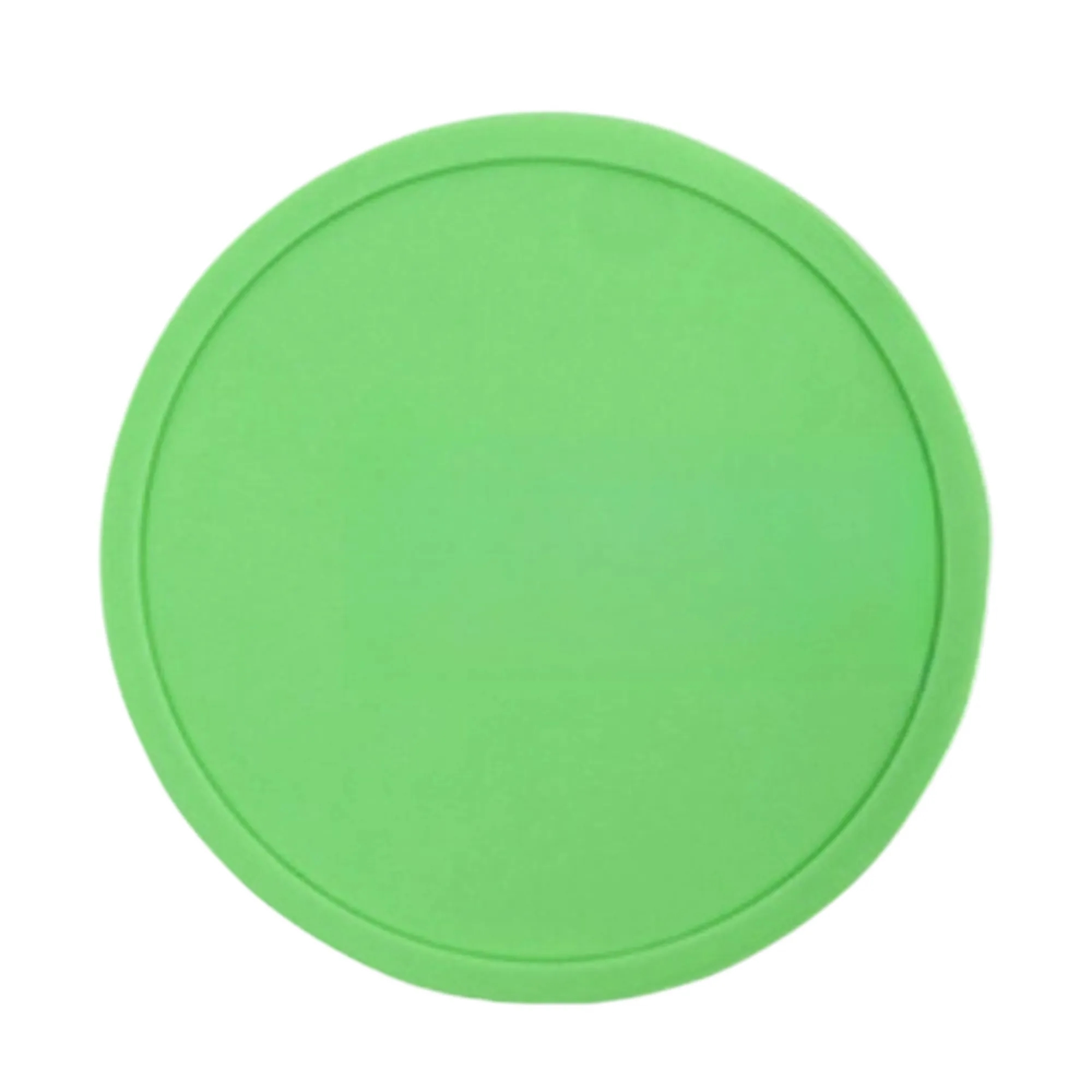 Round Silicone Coaster with Spill Resistant Design 11
