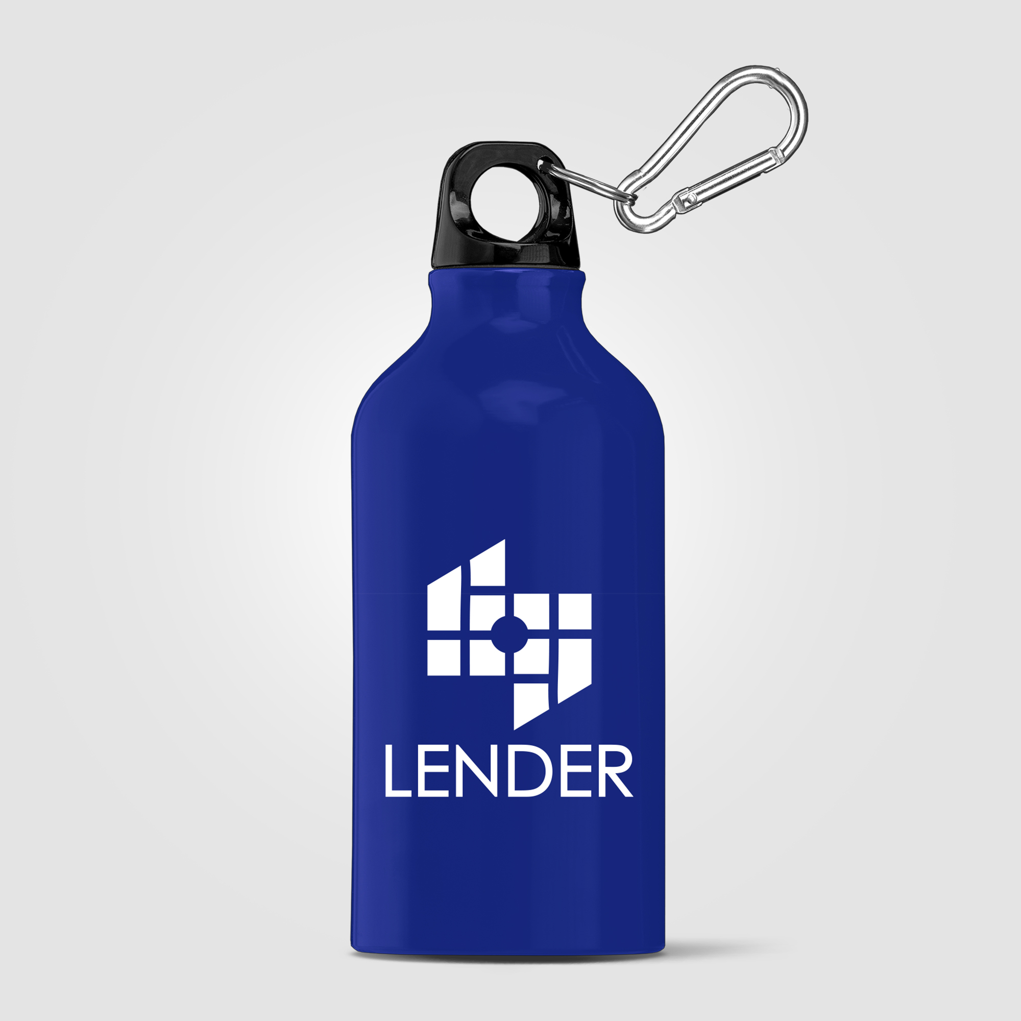 Portland - 19 oz. Aluminum Water Bottle, custom water bottle with logo imprint 2