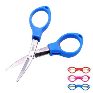 Folded Scissors With Plastic Handle 18