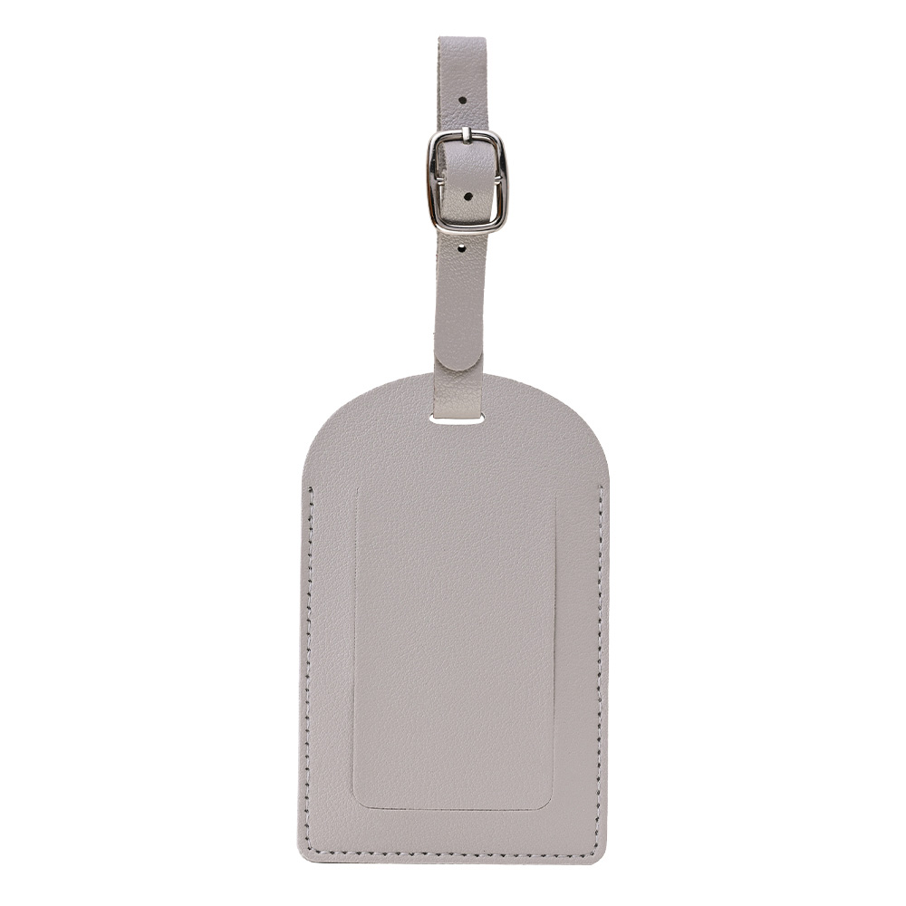 Vegan Leather Luggage Tags With Logo 3