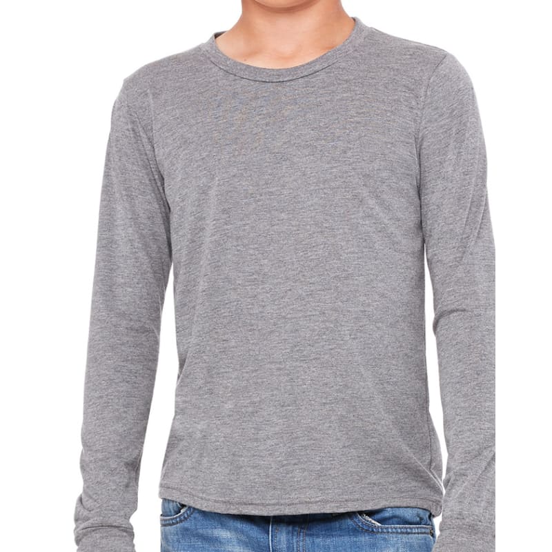 Bella Youth Jersey Long-Sleeve T-Shirt 4
