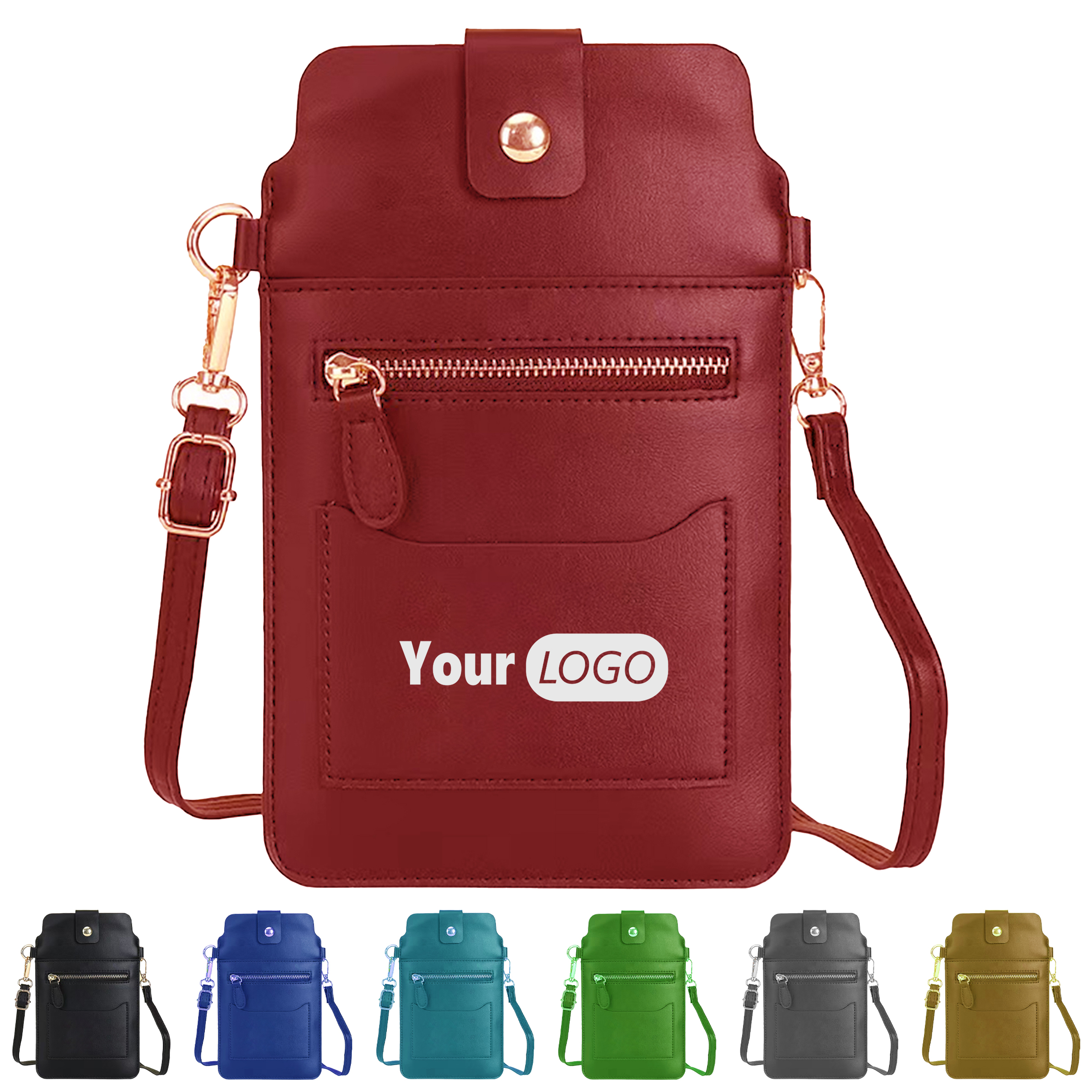 Polyurethane Custom Crossbody Shoulder Bag 1