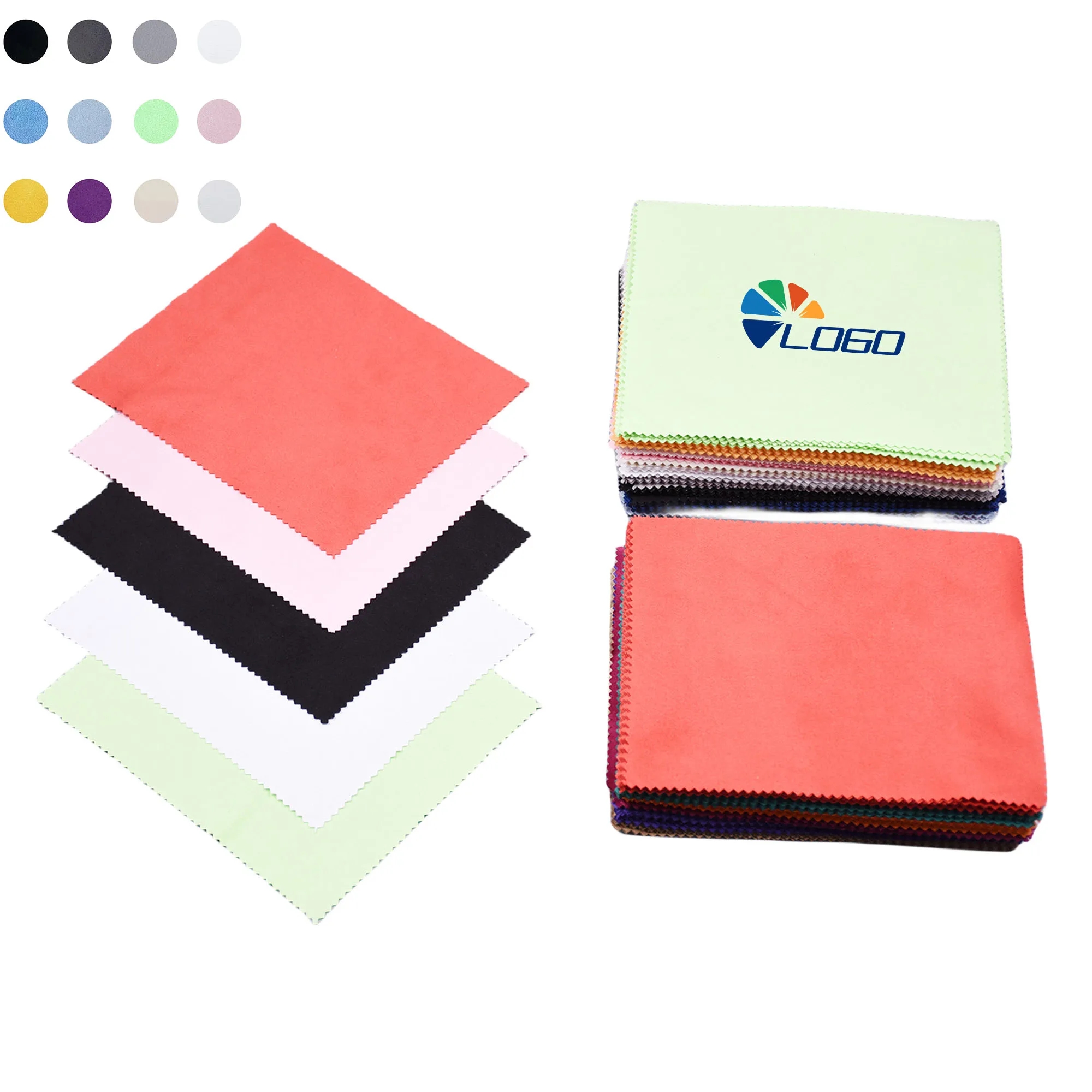 6" Suede Glasses Cleaning Cloth 2