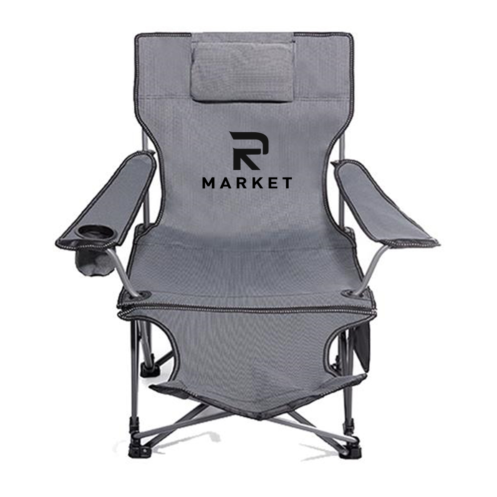 Camping Folding Portable Chair with Removabel Footrest used as a usual camping chair 5