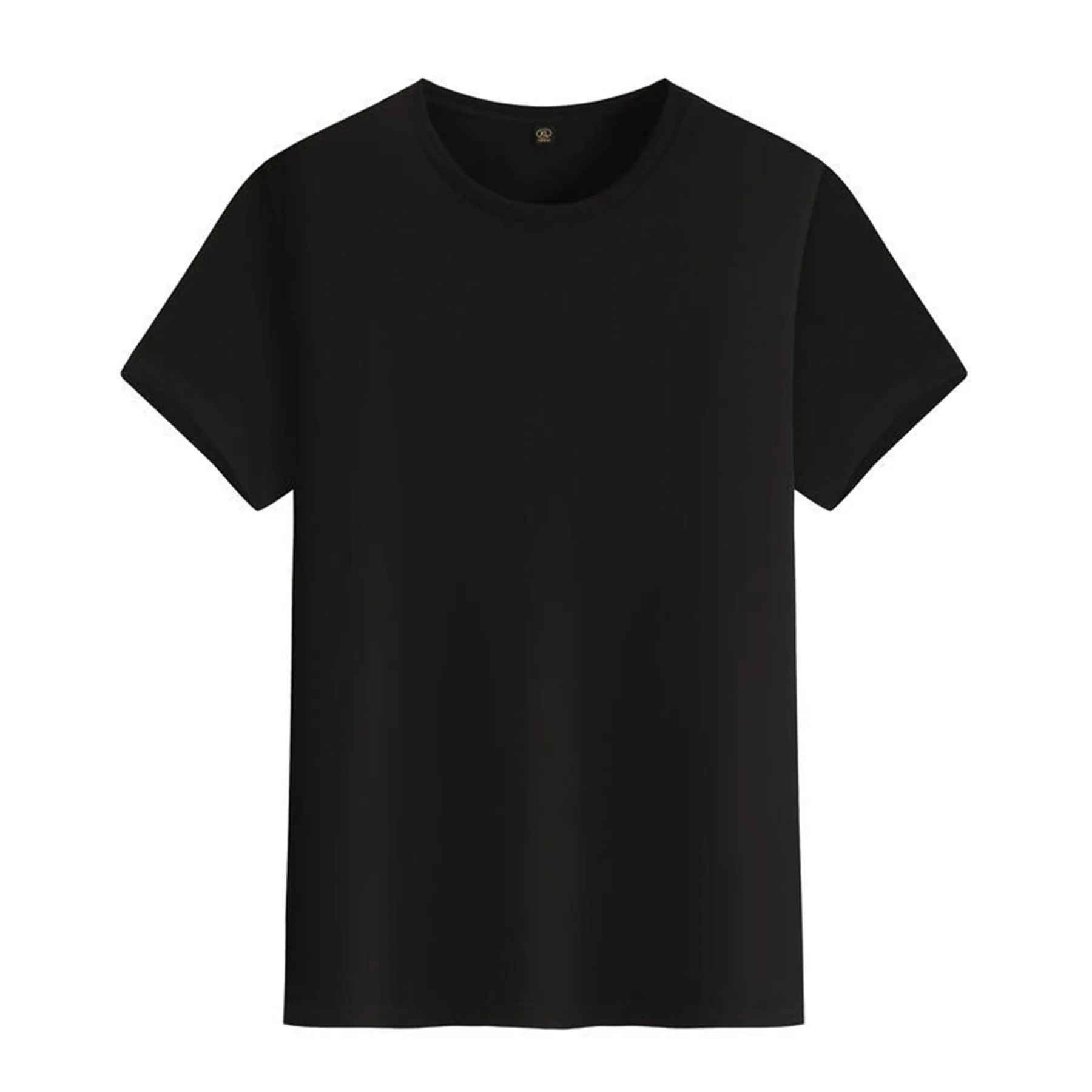 Round Neck Cotton T-Shirt Sweat-Wicking 11